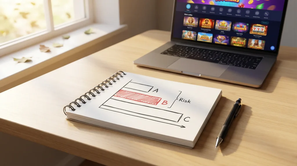 Low wagering slots not on GamStop – simple bar chart comparing wagering multipliers