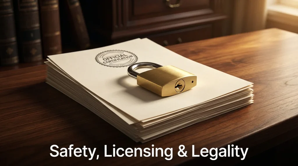 Safety licensing and legality of non-GamStop slots in the UK